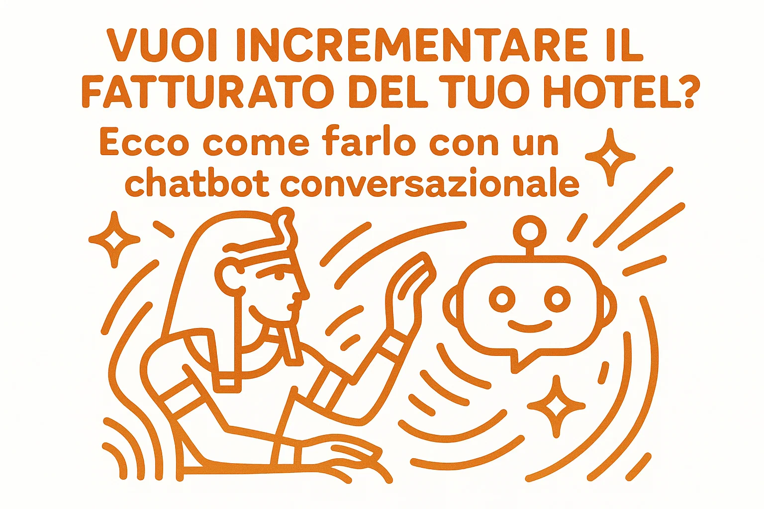 Incrementare fatturato dell’hotel con un chatbot
