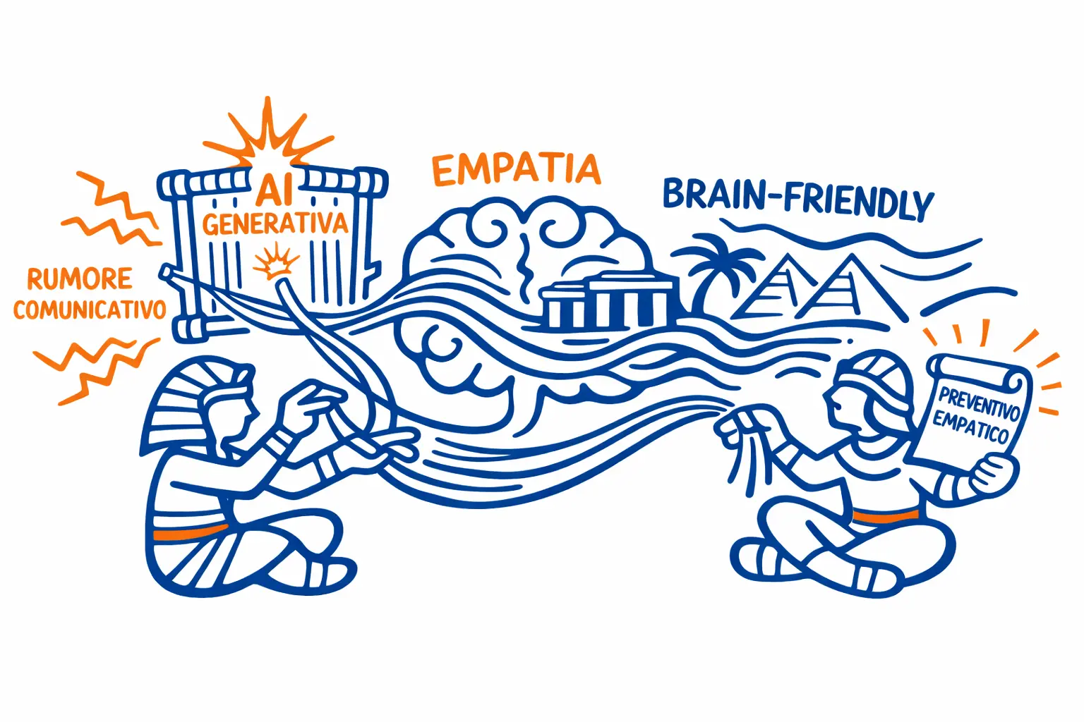 AI generativa e storytelling “brain-friendly”