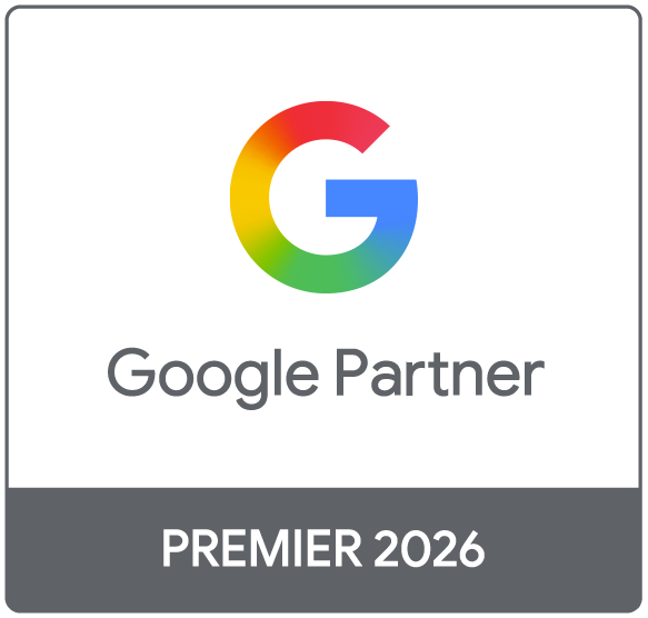 badge di google premier partner 2026